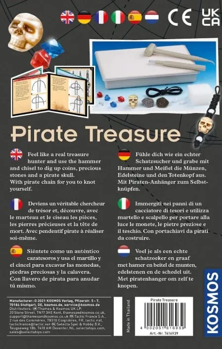 Kosmos Pirate Treasure grävset piratskatt