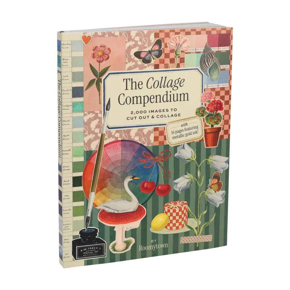Games Room Collage Compendium pysselbok 2000 bilder
