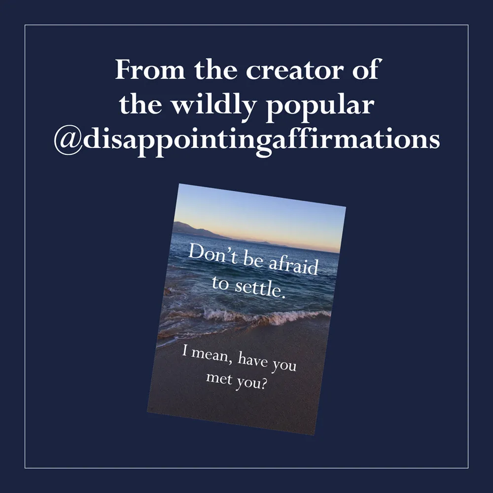 Games Room Disappointing Affirmations 30 Postcards vykort 30-pack sarkastiska