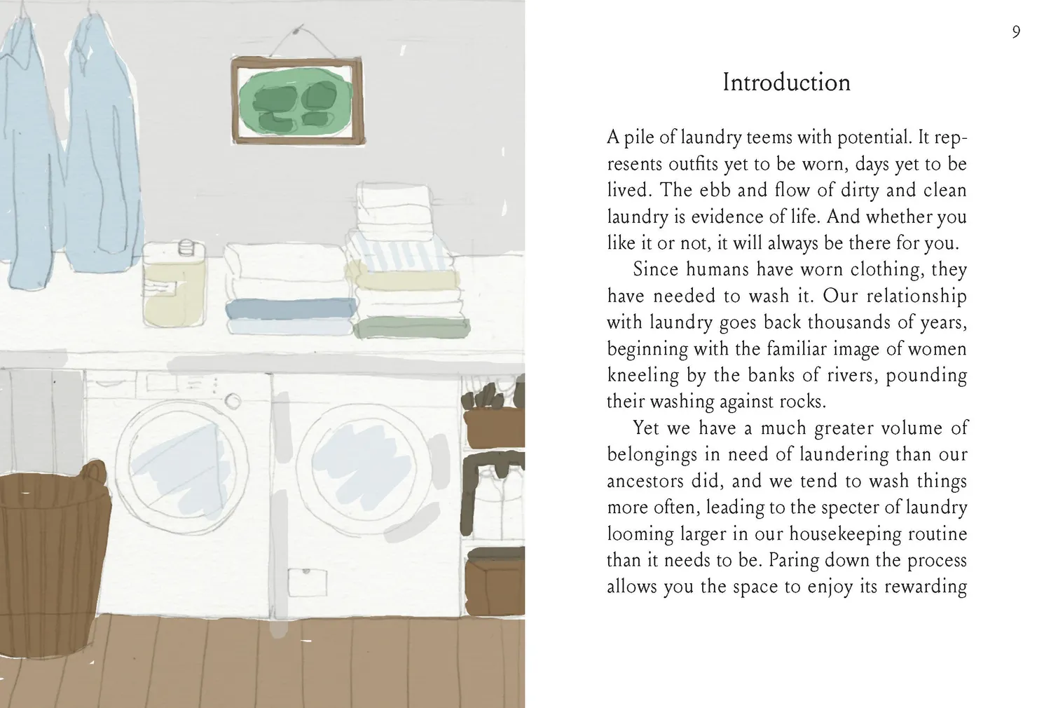 Games Room Petite Housekeeping Laundry guidebok tvätt