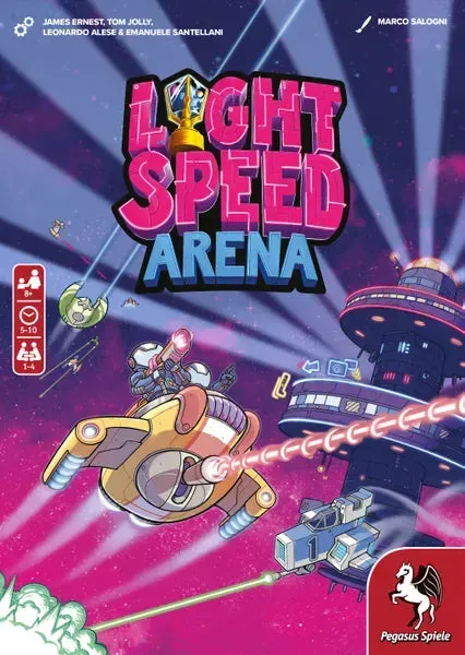 Dragon's Lair Light Speed Arena brädspel 1-4 spelare realtid