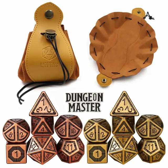 Dragon's Lair Metal Dice Essential Kit metalltärningar 14-pack