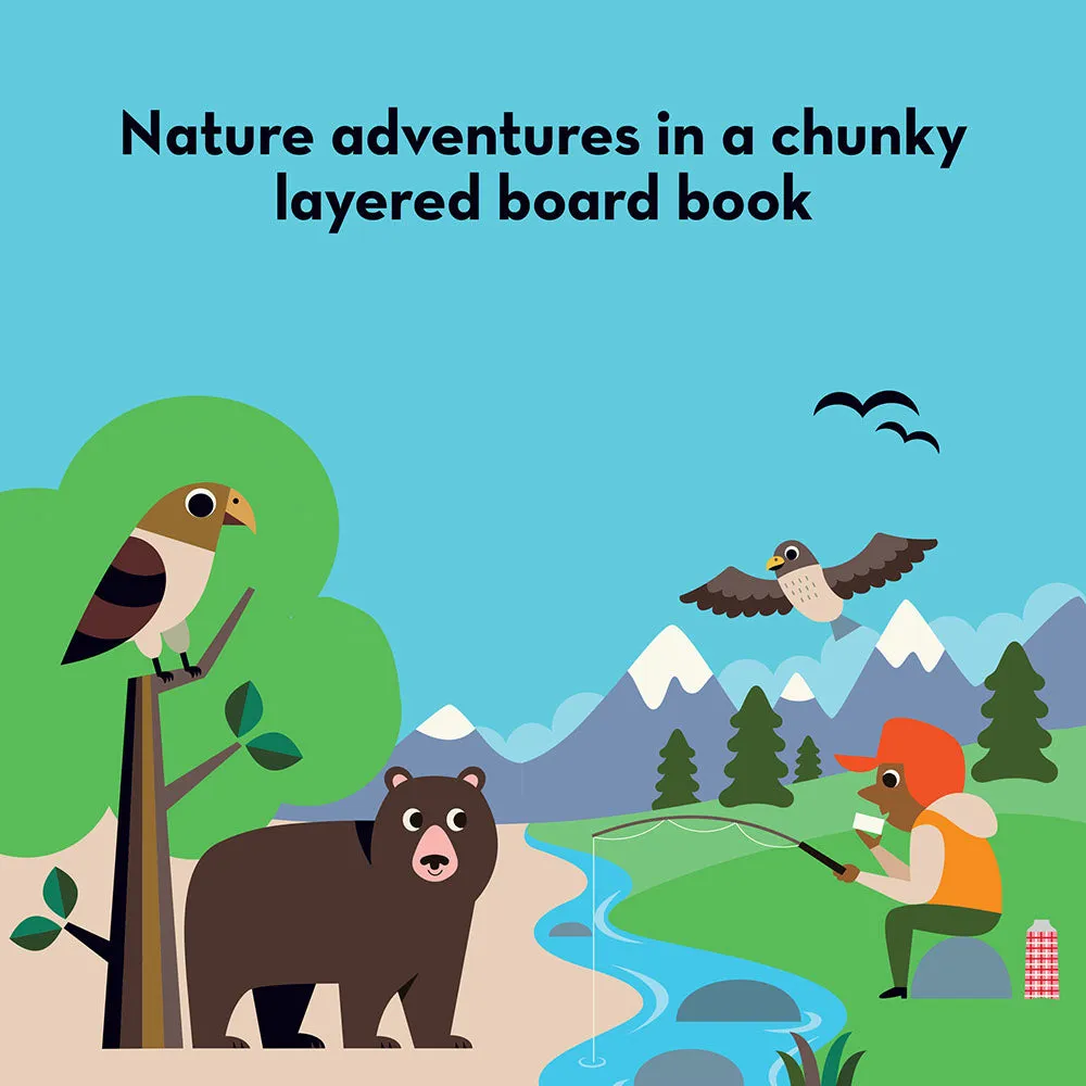 Bookscape Board Books The Great Outdoors pekbok natur 0-5 år