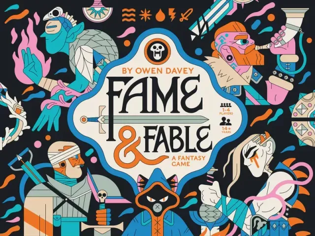 Dragon's Lair Fame & Fable kortspel 1-4 spelare