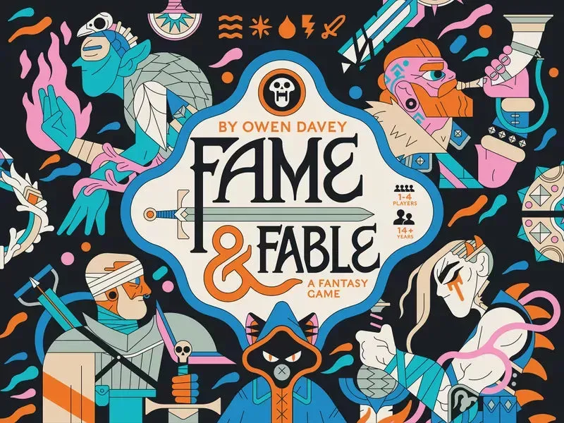 Dragon's Lair Fame & Fable kortspel 1-4 spelare
