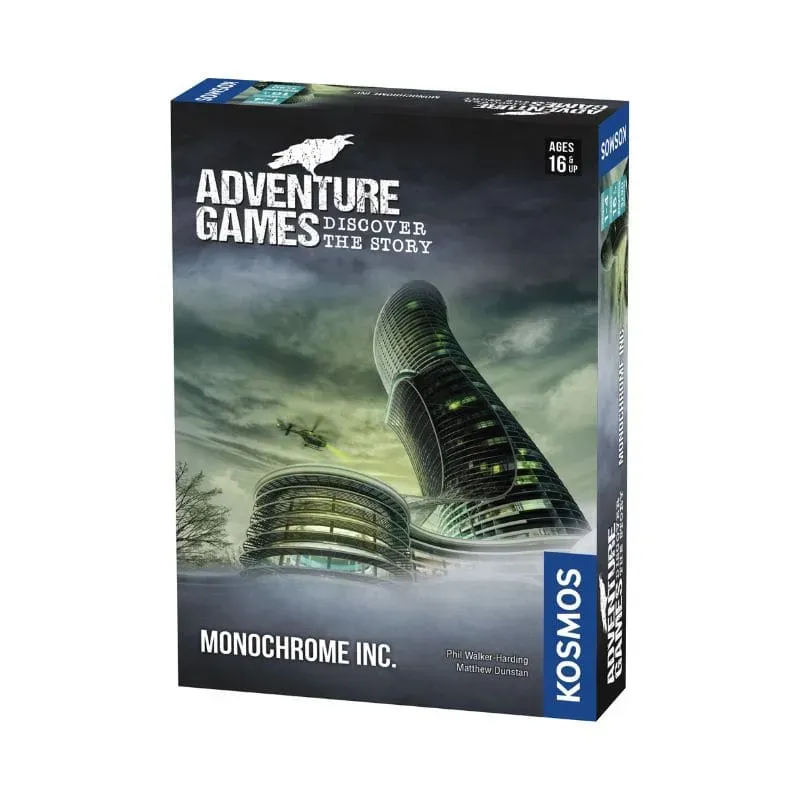 Kosmos Adventure Games Monochrome Inc äventyrsspel 16+