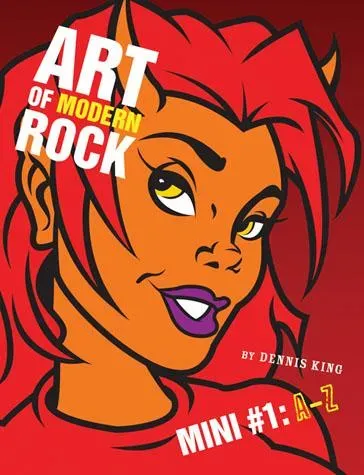 Games Room Art of Modern Rock Mini 1 rockposters bok