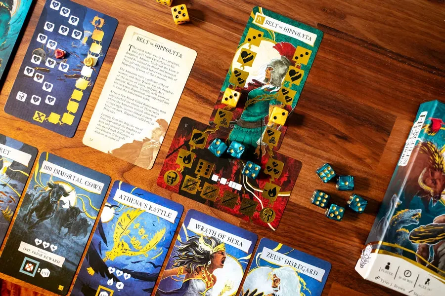 Dragon's Lair Hercules and the 12 Labors solospel mytologi