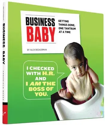 Chronicle Books Business Baby humorbok present till föräldrar