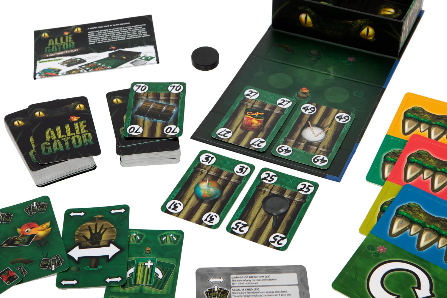 Kosmos Open & Play Allie Gator kortspel familj