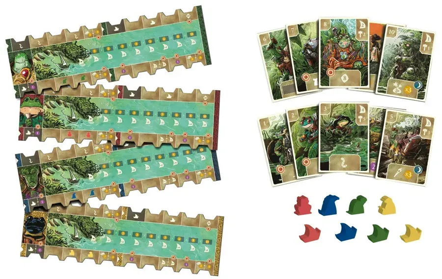 Feya's Swamp strategispel brädspel 2-4 spelare