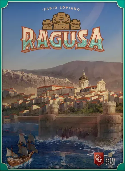 Dragon's Lair Ragusa 2nd Edition brädspel strategi 1-5 spel