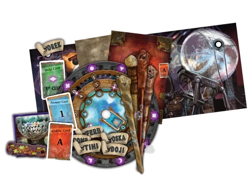 Kosmos Games EXIT Magiska Akademin escape room-spel