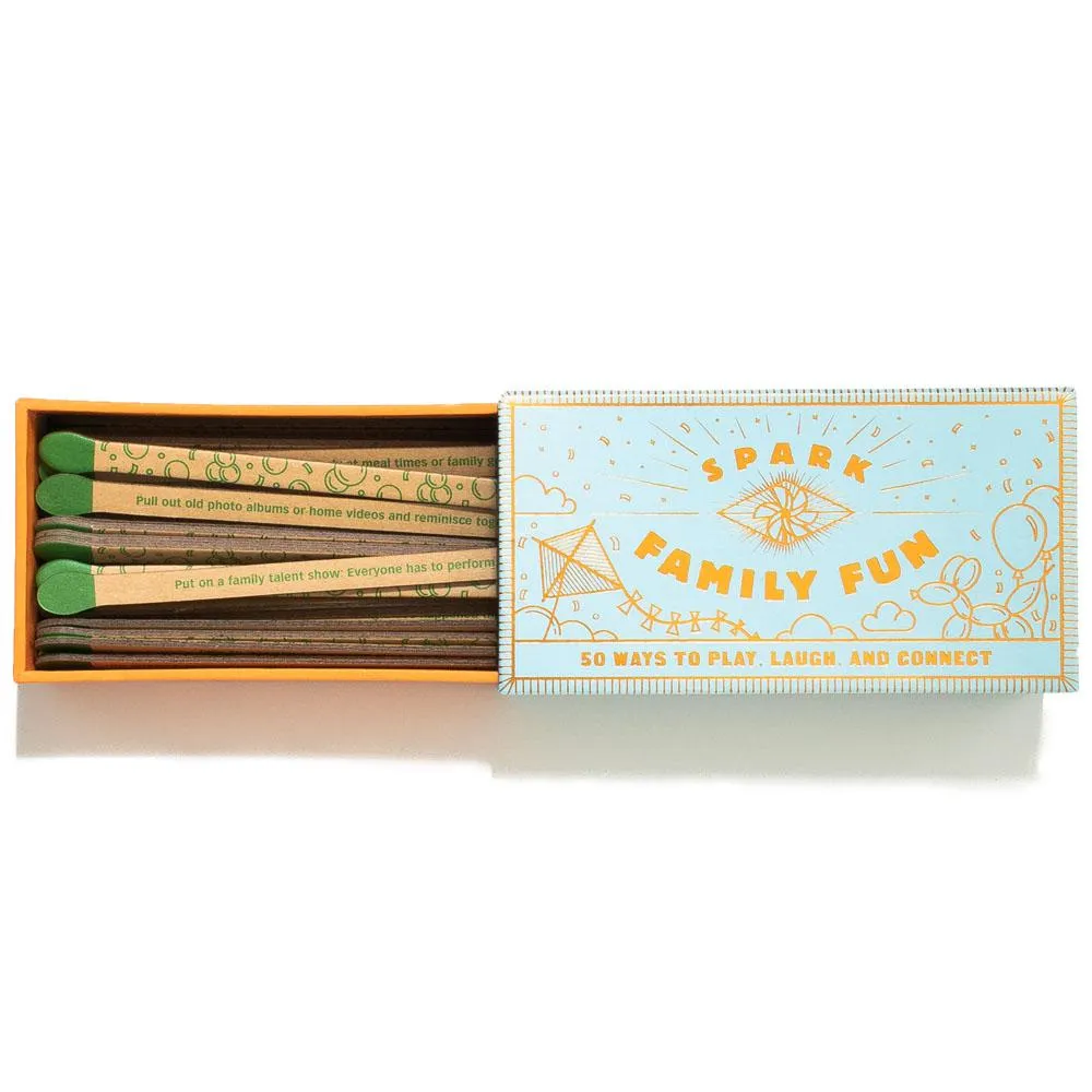 Games Room Spark Family Fun frågespel 50-pack familj