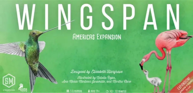 Dragon's Lair Wingspan Americas expansion engelsk utgåva