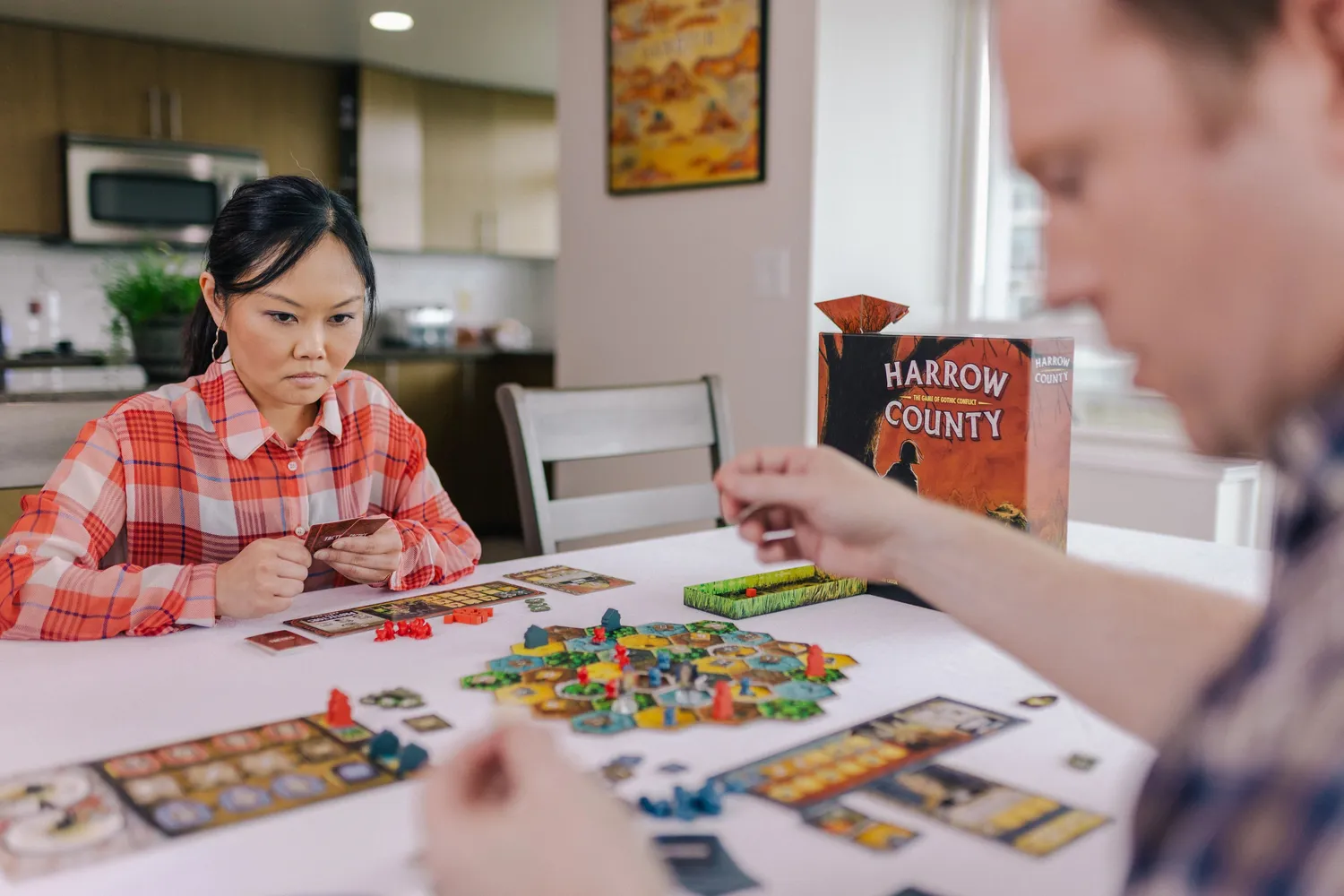 Dragon's Lair Harrow County Gothic Conflict brädspel strategi