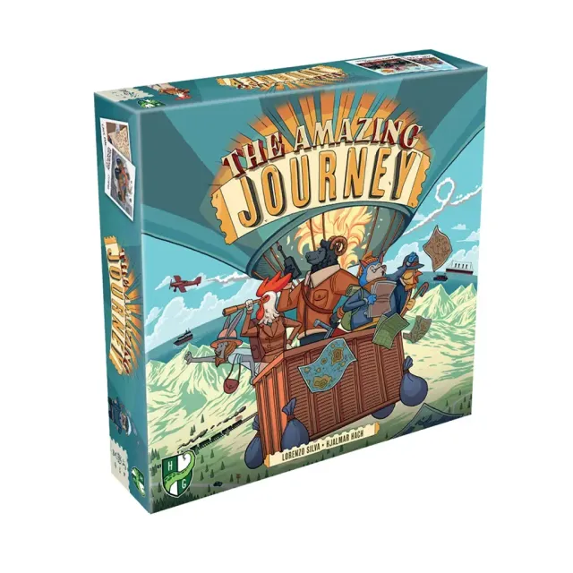 The Amazing Journey familjespel resa 2-4 spelare 8 år