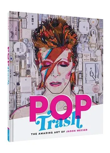 Games Room Pop Trash bok kändisporträtt av skräp