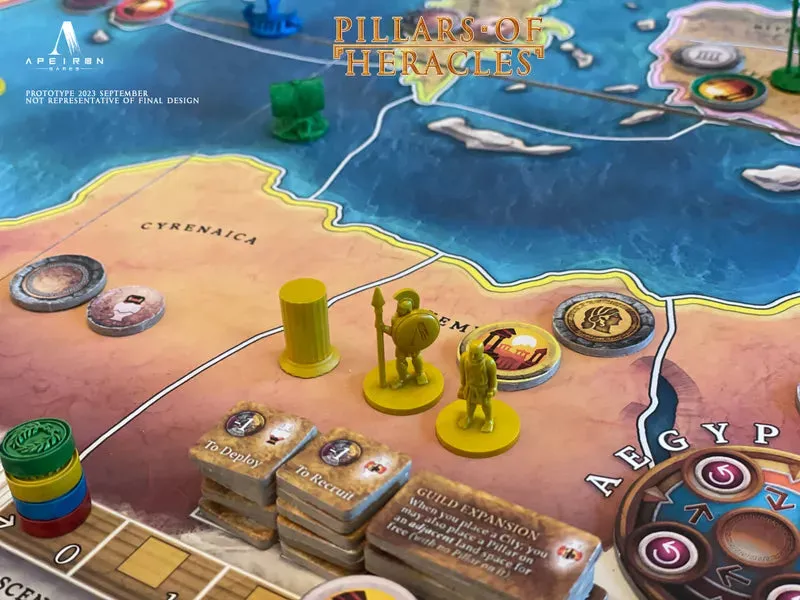 Dragon's Lair Pillars of Heracles strategispel historia