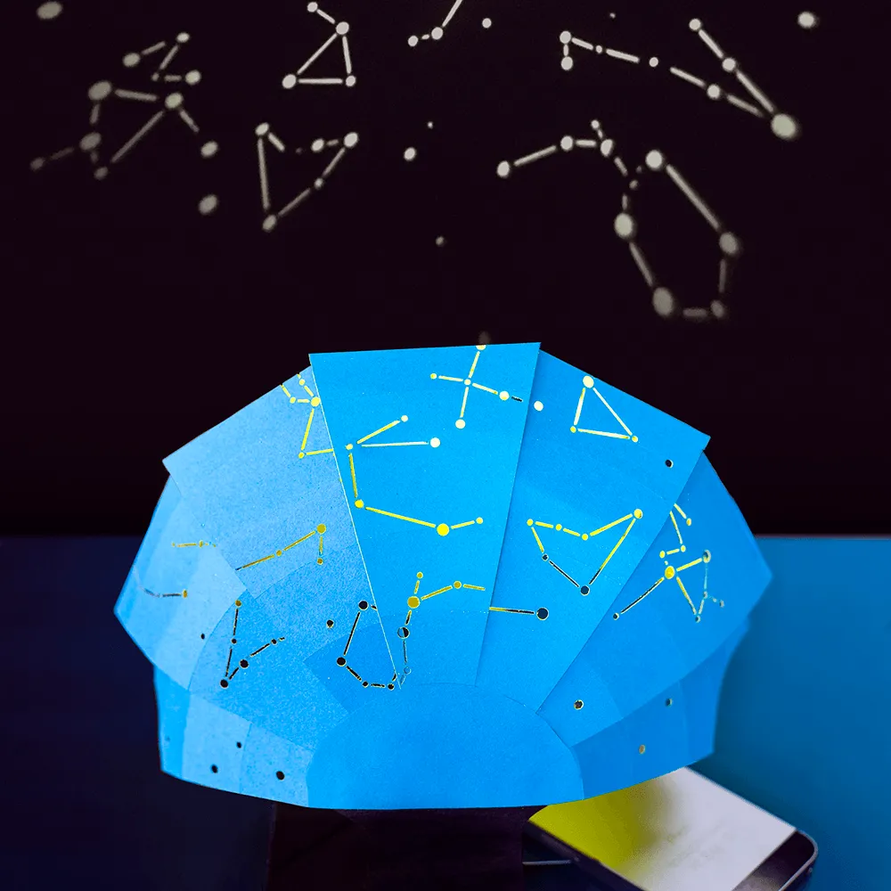 Games Room This Book Is a Planetarium pop-up bok