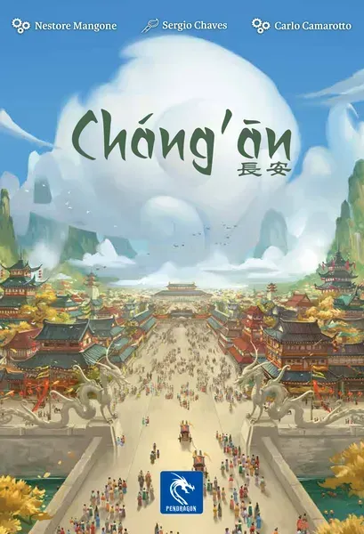 Dragon's Lair Chang'an brädspel stadsbyggare 1–4 spelare