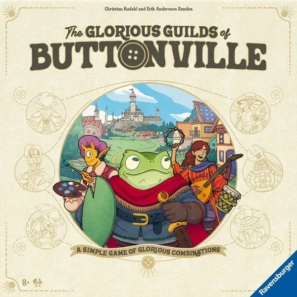 Dragon's Lair Glorious Guilds of Buttonville brädspel 2-4