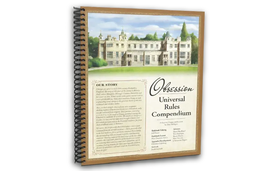 Obsession Universal Rules Compendium regelbok 2026 referens