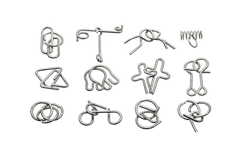 Philos Metal Puzzles 5099 metallpussel 12-pack metall