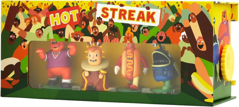 Dragon's Lair Hot Streak tävlingsspel maskotar 2-8 spelare Sv