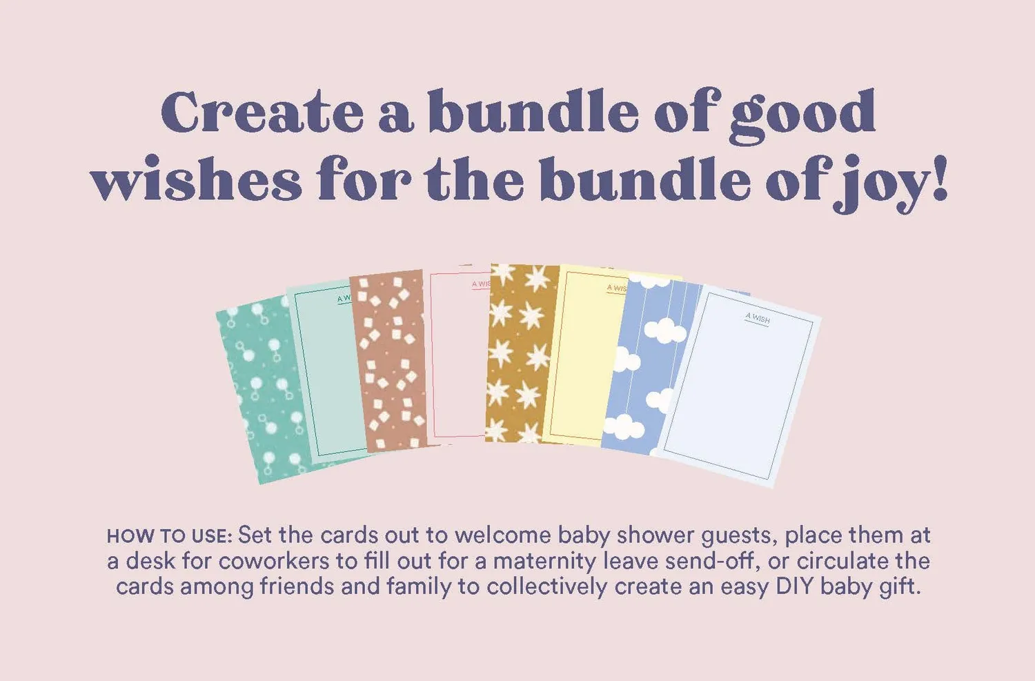 Games Room Wishes for Your Baby önskekort babyshower