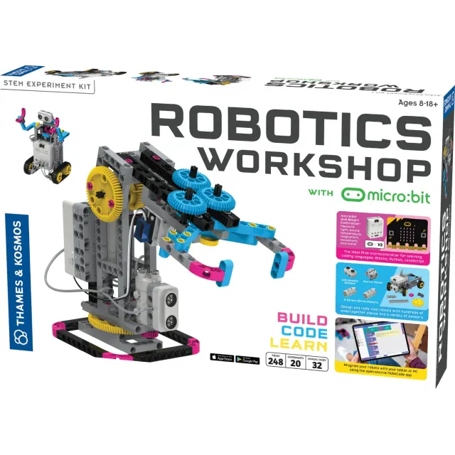 Kosmos Robotics Workshop Micro:bit robotbyggsats