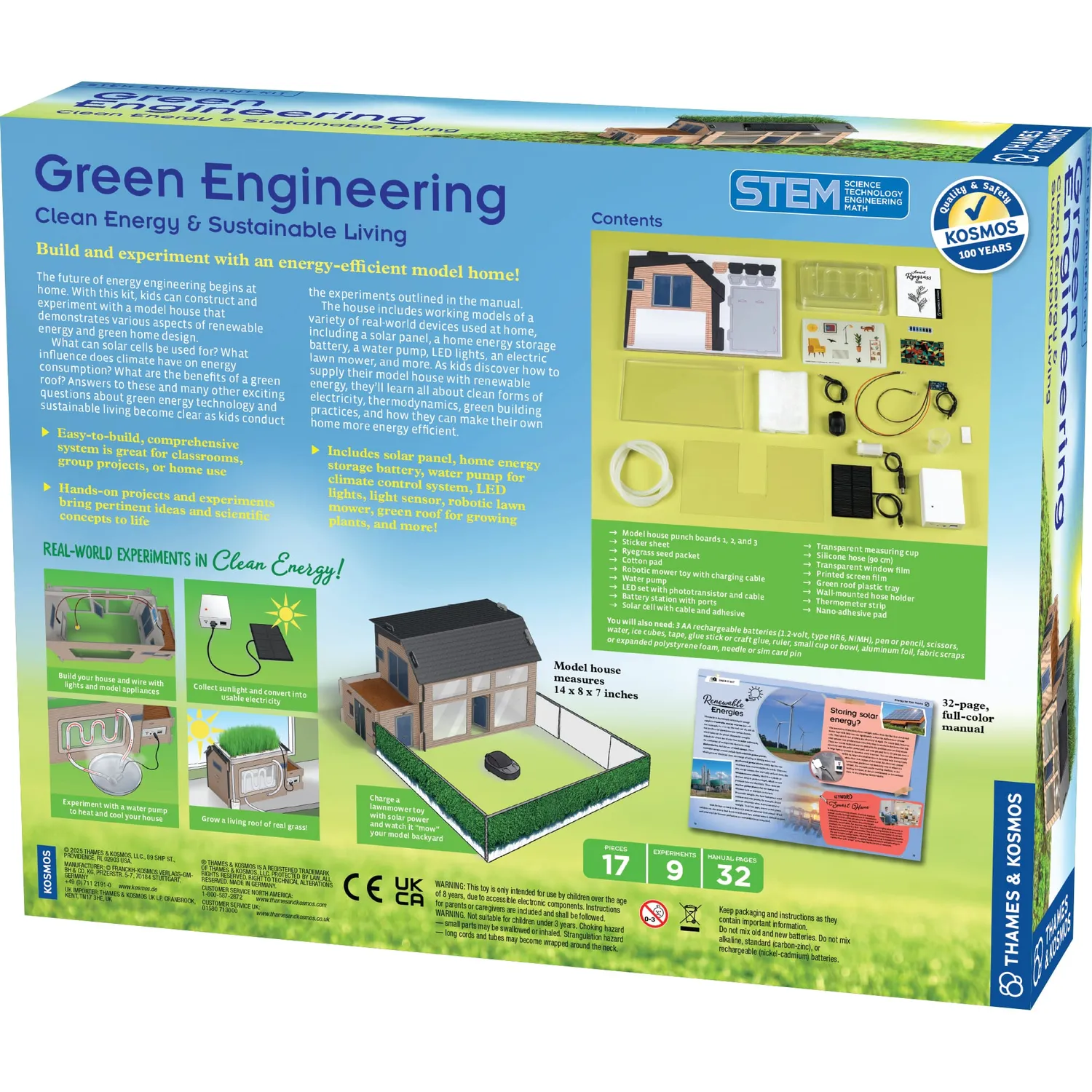 Kosmos Green Engineering experimentlåda solenergi