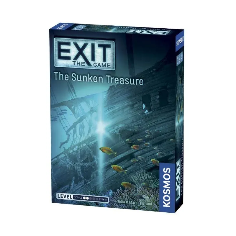 Kosmos EXIT Sunken Treasure escape-spel nivå 2 svårt