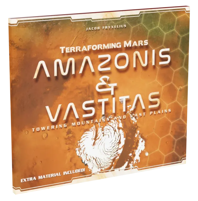 Terraforming Mars Amazonis & Vastitas expansion 2 kartor