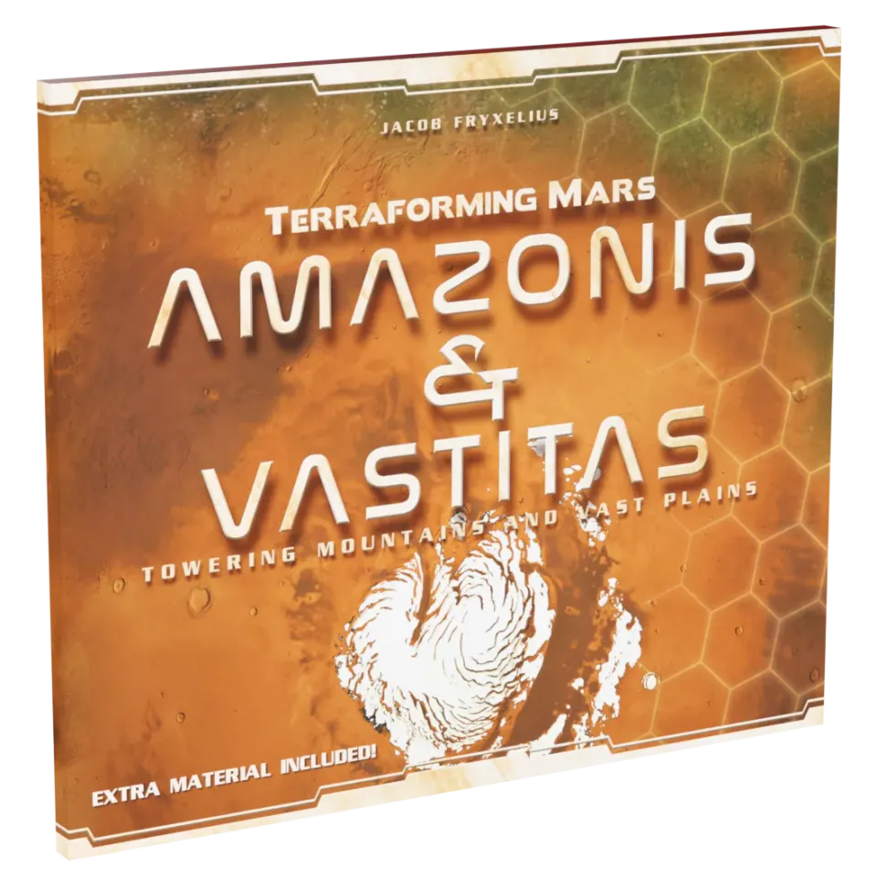 Terraforming Mars Amazonis & Vastitas expansion 2 kartor