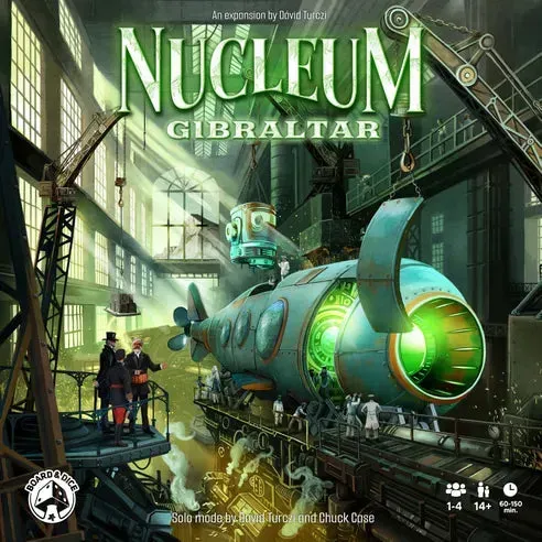 Dragon's Lair Nucleum Gibraltar expansion 2-4 spelare strategi