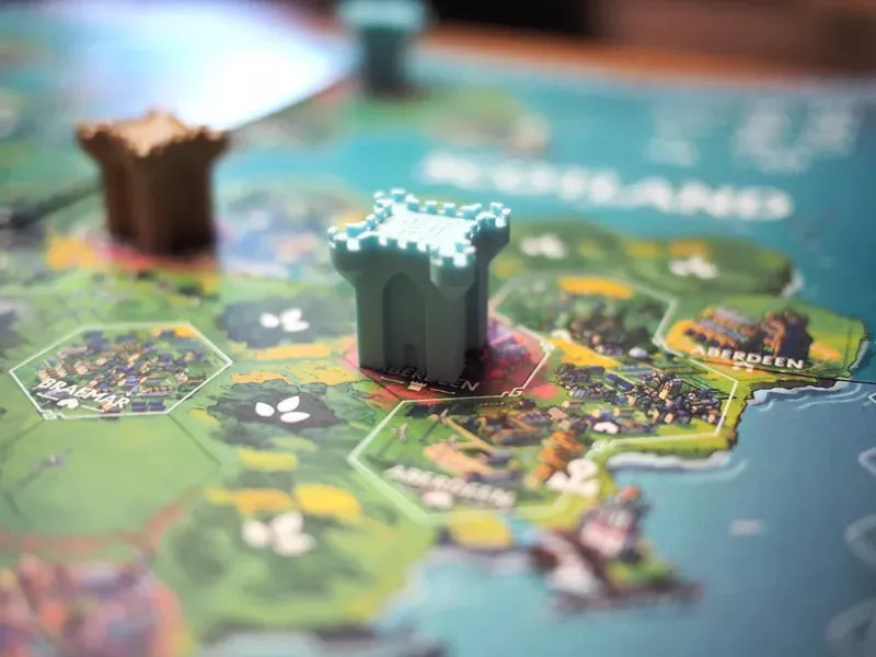 Dragon's Lair Rebirth International 2nd Edition brädspel Knizia