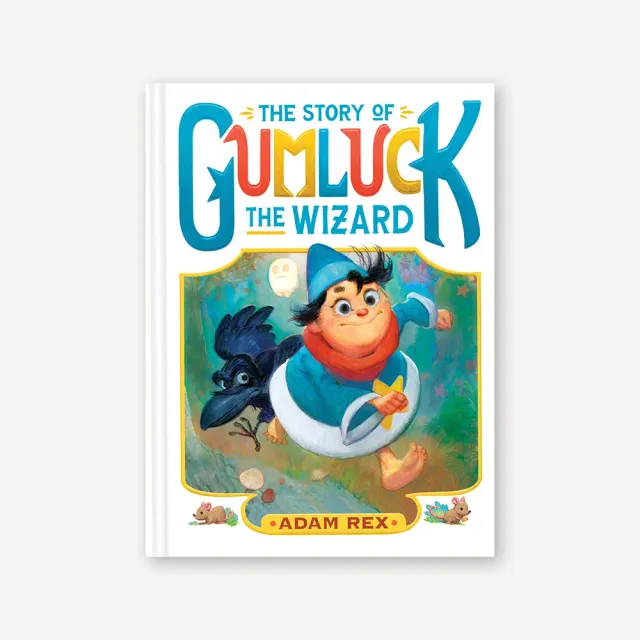 Games Room Story of Gumluck the Wizard barnbok fantasy