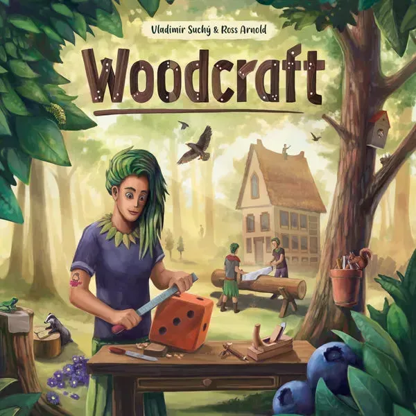 Dragon's Lair Woodcraft strategispel 1-4 spelare 60-120 min