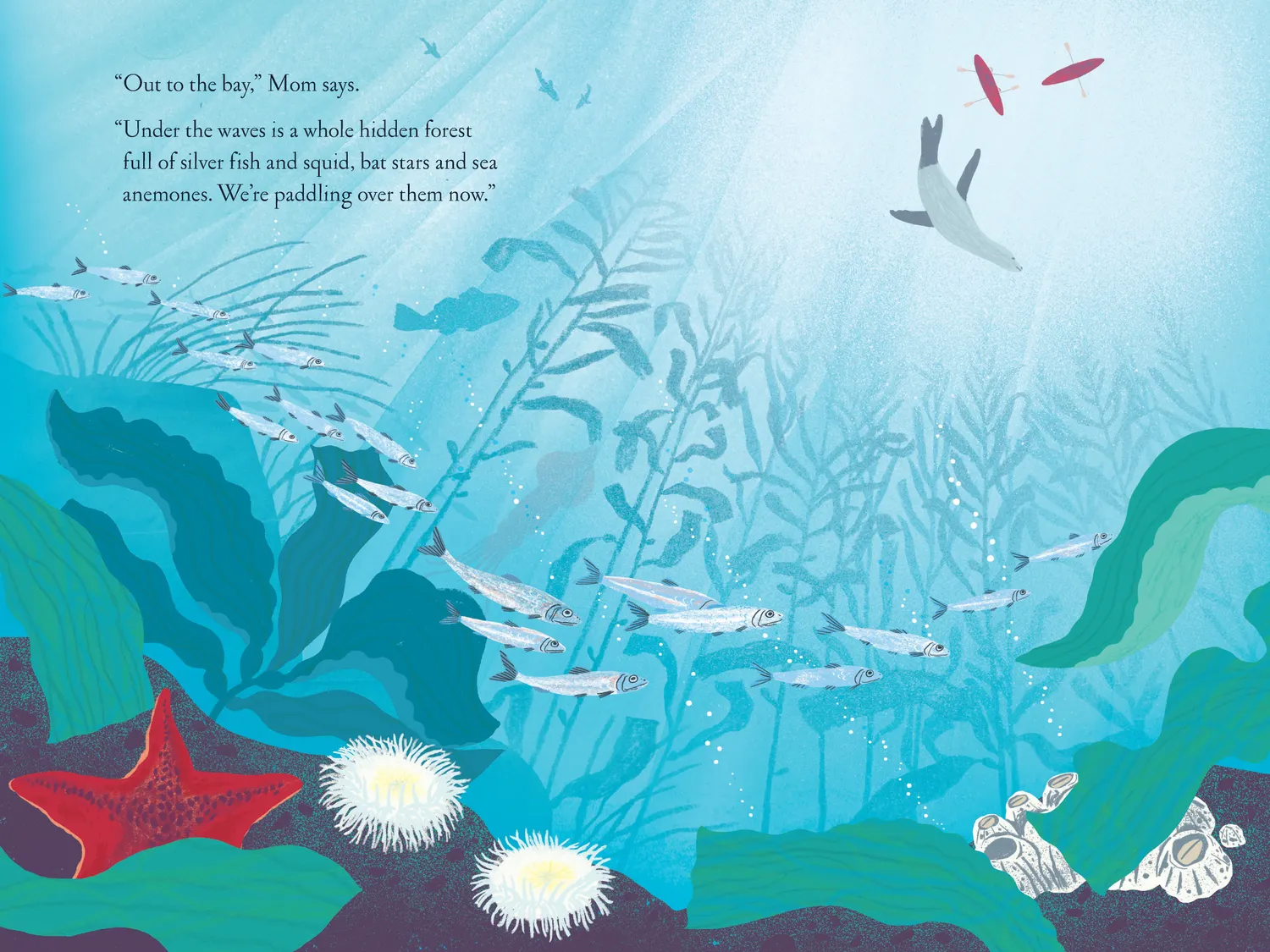 Games Room Over and Under the Waves bilderbok