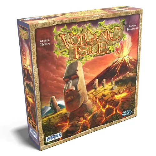 Pendragon Game Studio Volcanic Isle brädspel strategi