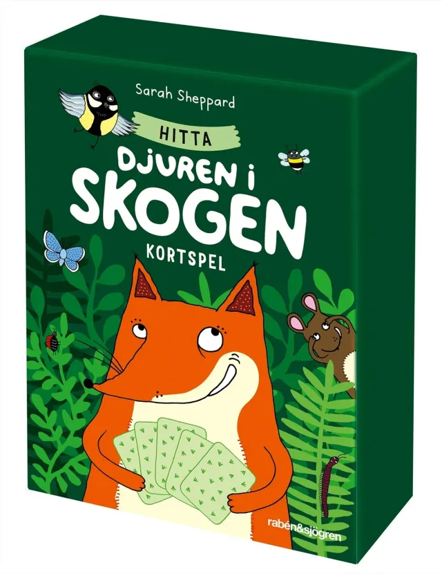 Dragon's Lair Hitta Djuren i Skogen kortspel memory