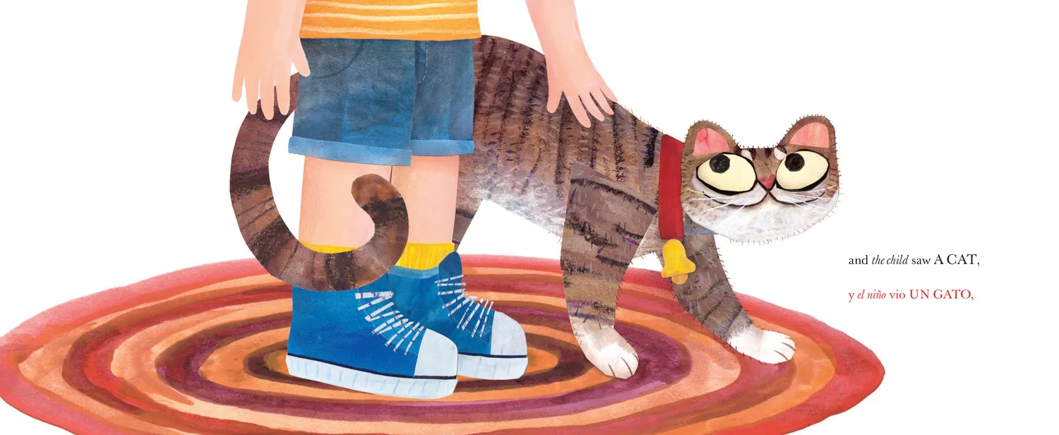Games Room They All Saw a Cat Todos vieron un gato bilderbok