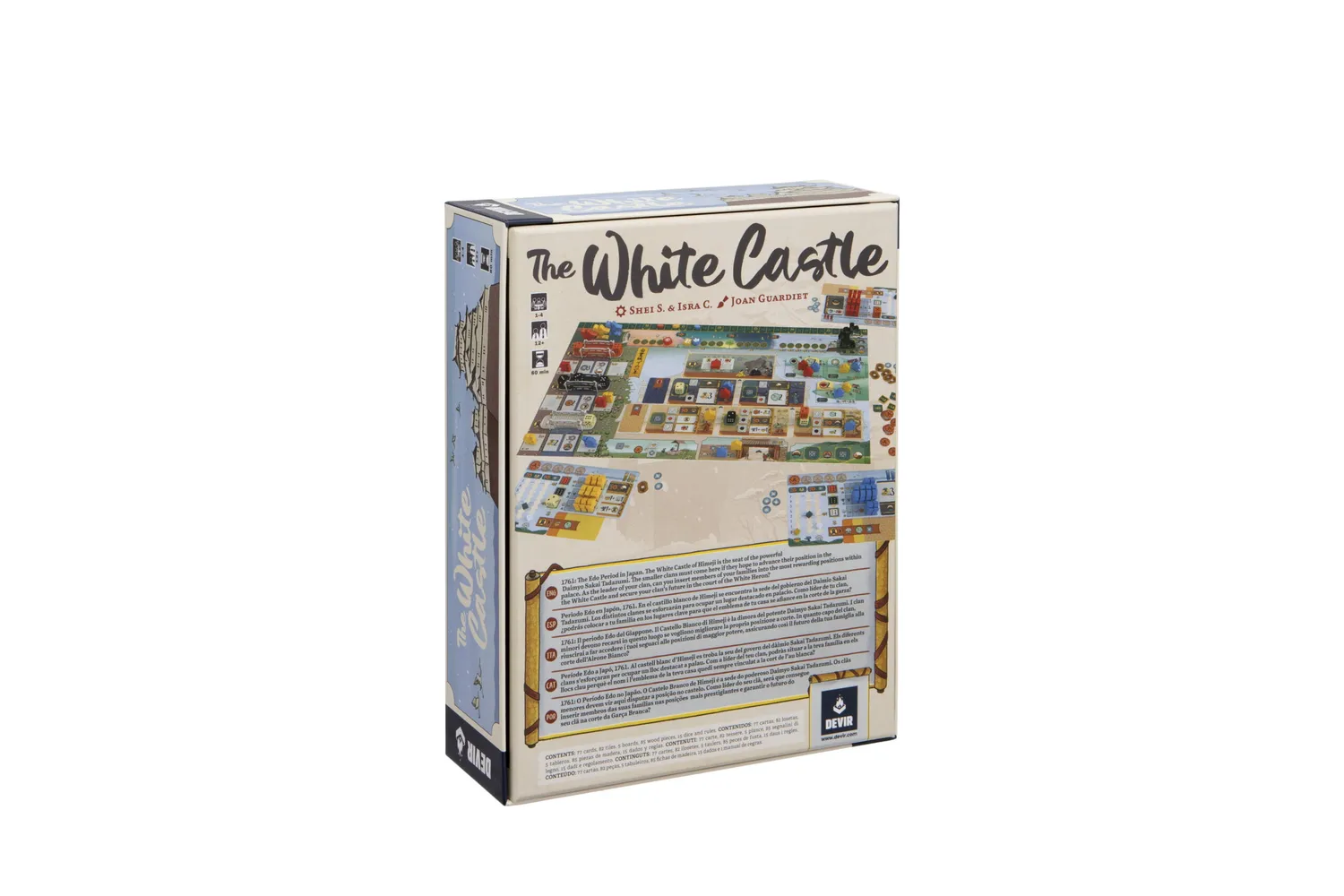 Kosmos The White Castle brädspel strategi Himeji