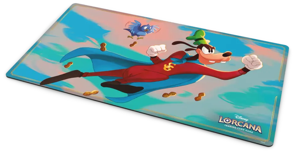 Disney Lorcana Wilds Unknown Goofy spelmatta playmat