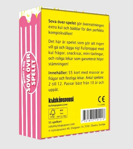 Dragon's Lair Sova över-spelet frågespel svenska regler