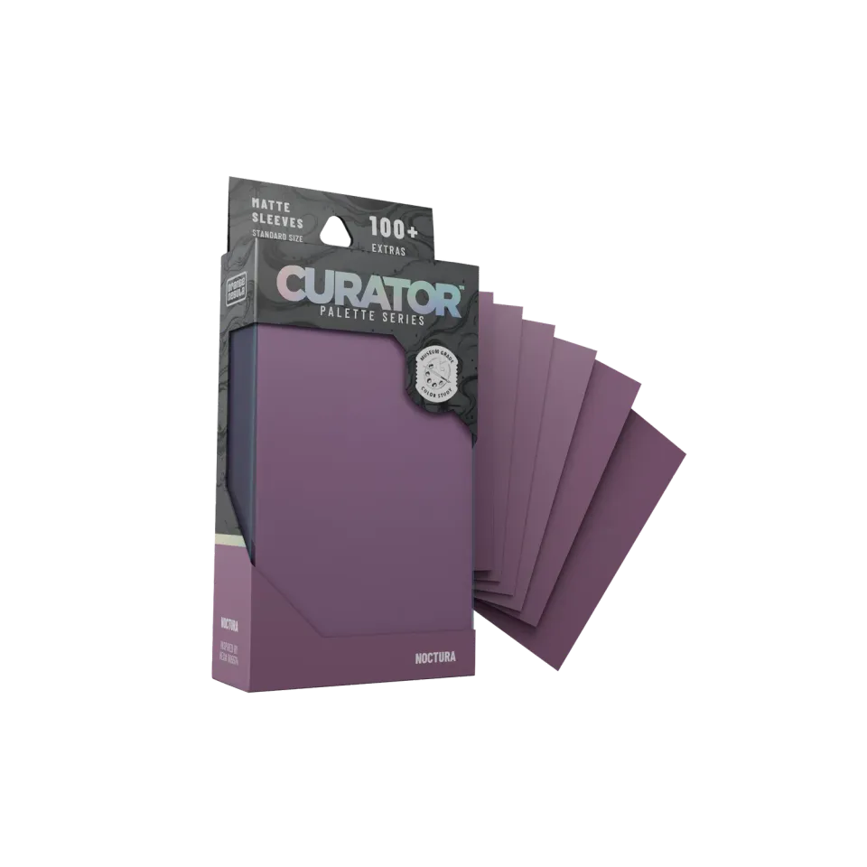 Orange Nebula Curator Noctura kortfodral 100-pack matt