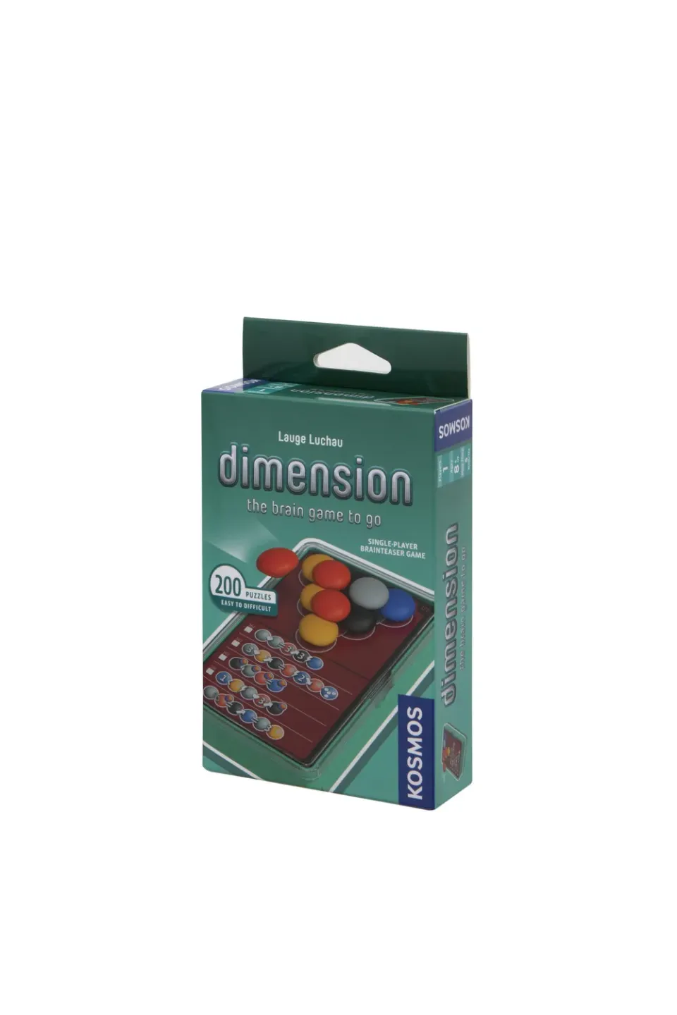 Kosmos Dimension Brain Game to Go pusselspel resa
