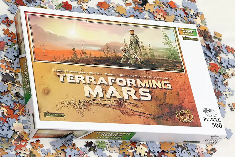 Terraforming Mars Plantation pussel 500 bitar motiv