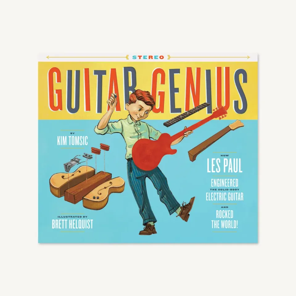 Games Room Guitar Genius barnbok 6–8 år Les Paul